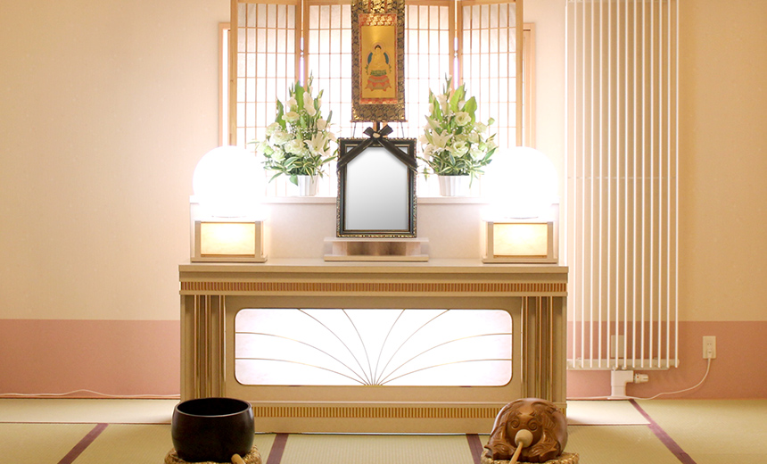 一日葬祭壇イメージ